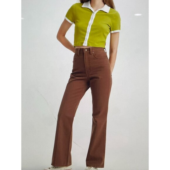 Levi's High Rise Brown Jeans - Picture 1 of 16